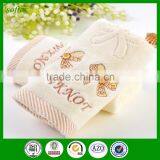 Cheap Soft Water Absorption Cotton Bowknot Jacquard Cut Pile Face Towels With Embriodery thumbnail-5
