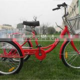 3 wheel bicycl Adult cargo tricycle with high quality