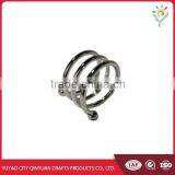 Stainless Steel or Metal Rattan Napkin Ring thumbnail-1