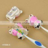 H1004-5 Best Selling Product Cow Design Kids Toothbrush Holder thumbnail-1