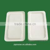 Earth-friendly Compostable Moulded Pulp Packaging Tray,Wet Pressing Sugarcane Pulp Molded Packaging thumbnail-3