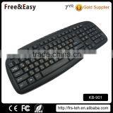 Wholesale Price Black Color 2.4ghz Wireless Combo Mouse and Keyboard thumbnail-4