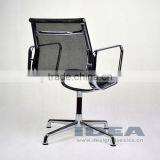 Replica Charles Low Back Mesh Meeting Chair - Black Mesh thumbnail-4
