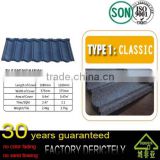 factory selling natural Stone Chip Coated Al-Zinc Galvanized roofing