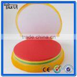 Cheap Custom Hamburger Shape Low Price Sticky Note Pad, Removable Self Adhesive Sticky Note Pad thumbnail-5