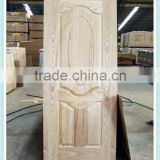 White oak paper veneer HDF door skin for entry door