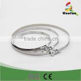 Gear clamp of exhaust system accessories Stainless Steel Bridge clamps