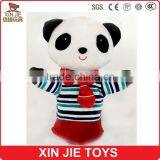 Plush Panda Hand Puppet Customize Soft Panda Hand Puppet Cute Children Hand Puppet