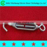 High Quality U.S. Type Drop Forged Galvanized Turnbuckle Hook and Eye Line Hardware thumbnail-3