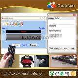 12x36cm/5"x15"inch Remote Cotrol+USB Acrylic+Aluminum Frame Material Print Logo Labeling LED Digital Placarding Guide Board Sign thumbnail-6