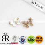 Garment Accessories Make Metal Logo Metal Engraved Tag Small Metal Logo Name Plate