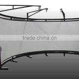 180 Degree, 2.35:1 Curved Fixed Frame Projection Screen/ Projector Screens thumbnail-1