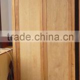 oak wood wardrobe 2doors bedroom furniture