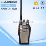 New Launch Two Way Radio ZASTONE V65 UHF Cheap Walking Talking thumbnail-1