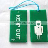 Personalized Luggage Tag Maker Wholesale Custom Logo Cheap Bulk Travel Airplane Soft Pvc Luggage Tag