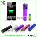 2014 Novelty Eye Black Lipstick Mini Mobile Power Bank