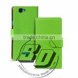 Extrem Hot Selling Plain PU Leather Flip Wallet Case For All Wiko Models Mobile Phone Case Cover thumbnail-3