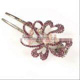 New Style Rhinestone and Pearl Hair Clips