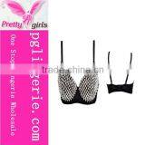 High Quality Push up Bra and Panty Set Bras and Panties for Women Designer Bra Panty Set M5258 thumbnail-2