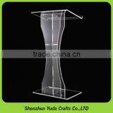Clear Acrylic Tabletop Podium Stand Plexiglass Lectern thumbnail-3