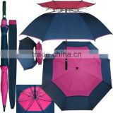 30inch double canopy windproof advertising golf umbrella