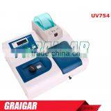 UV754 UV Visible Spectrophotometers Built-in Printer Single Beam UV/Vis Spectrometers