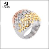 Kalen Jewelry fshion gold stainless steel rings from China