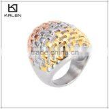 Kalen Jewelry fshion gold stainless steel rings from China