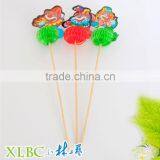 Wooden Decoration Cpcktail Party Toothpicks With Clown thumbnail-1