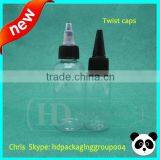 Screen Printing 30ml/1oz e Liquids Bottles Twist off Cap Long Dripper Twist Caps thumbnail-5