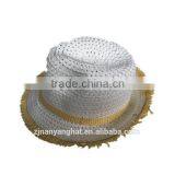 Fashion Design panama straw hat cheap wholesale
