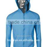 (Hot Selling)Men's Long Sleeve Rash Guard UV Shirt With Hood thumbnail-1