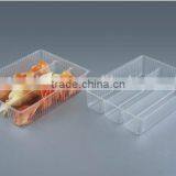 Disposable PS, BOPS Plastic Small Inner Trays With 3 Compartments thumbnail-2