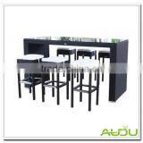 Audu Rattan Garden Leisure Chairs And Tables For Used Bar thumbnail-2