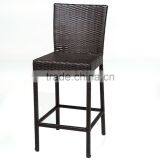 Bar Table Set With Barstools 7 Piece Outdoor Wicker Patio Furniture thumbnail-2