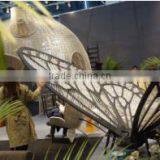 Garden Rattan Hand Woven Weather Resistance PE Plastic Aluminum Frame Animal Butterfly Garden Decoration thumbnail-3