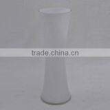 Black and White Thin Waist Glass Color Vases thumbnail-2