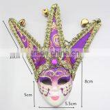 Luxury Gemstone Mini Masks Hand Drawing Venetian Masquerade Party Decoration thumbnail-3
