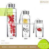 Borosilictae Glass Travel Bottle thumbnail-1