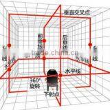 High Quality Rotary Self-leveling 8 Lines Red Beam Oblique Line Laser Level Low Price thumbnail-4