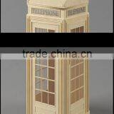 OEM Outdoor London Steel Red Telephone Booth thumbnail-1