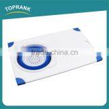 Cheap Wholesale Kitchen Foldaway Flexible Plastic Cutting Board With Foldable Bowl thumbnail-3