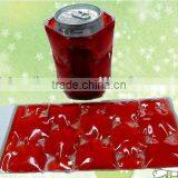 Different Colors Eco-friendly PVC Gel Can Cooler Sleeve thumbnail-1