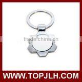Custom Logo Design Metal Sublimation Blank Keychain Keyring thumbnail-2