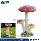 Garden Mushroom Sculpture Decor Garden Wild Mushroom Figurine thumbnail-1