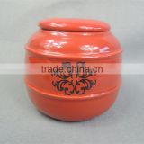 Ceramic Garden Cremation Urn for Adults