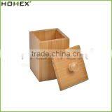 Hot Selling Bamboo Lid Tea Canister Food Safe Bamboo Tea Canister With Bamboo Lid/Homex_Factory thumbnail-2