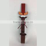 Coloured Drawing Christmas Metal Candle Holder for Wall Hanging thumbnail-1