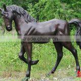 Resin Garden Running Horse Statue thumbnail-1