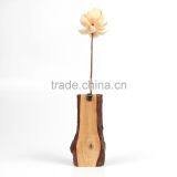Wooden Flower Holder With Hanger, Wooden Wall Flower Holder, Eco-friendly Flower Holder thumbnail-1